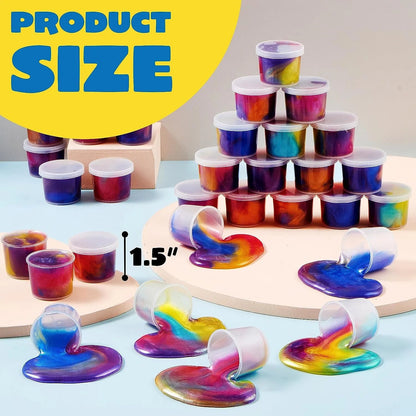 JOYIN 4 Pack Halloween Pop Tubes Fidget Toys for Kids