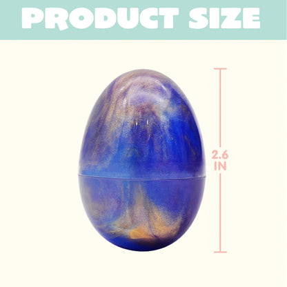 Joyin 12 Pcs Prefilled Easter Eggs with Galaxy Slime & Toys