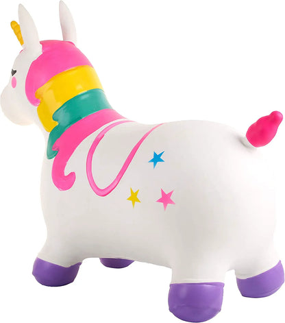 Joyin Bouncy Unicorn Hopper - White