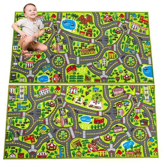 Joyin City Life Carpet Playmat, 2 Pack