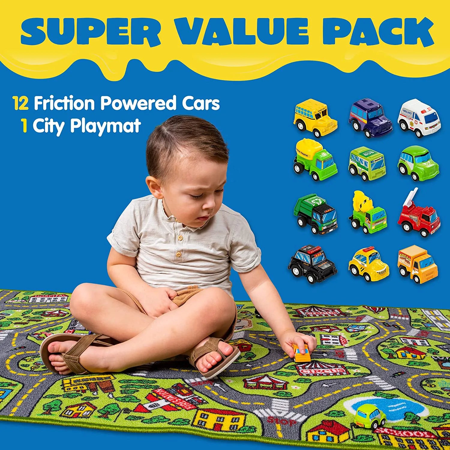 Joyin City Life Playmat with Cars