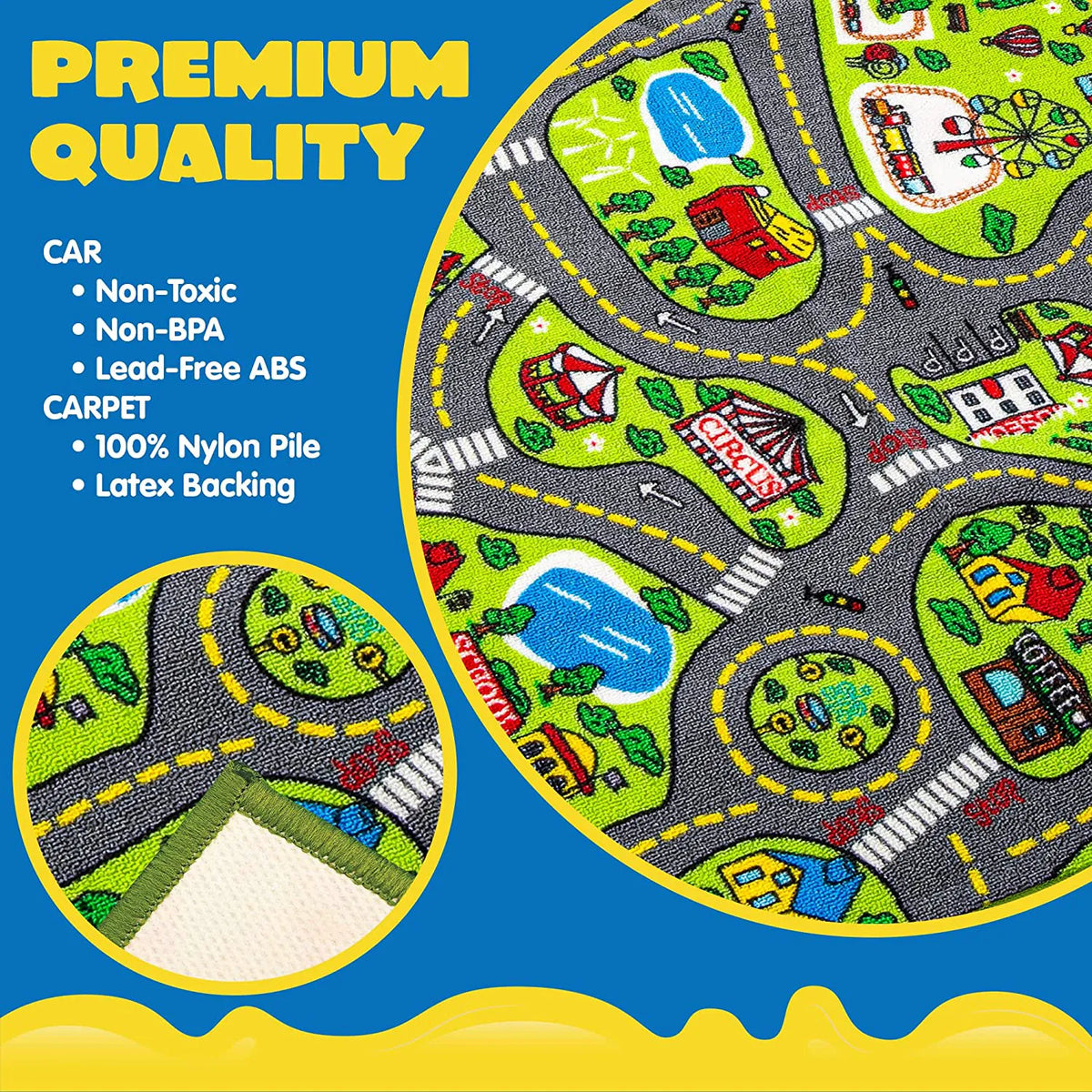 Joyin City Life Playmat with Cars