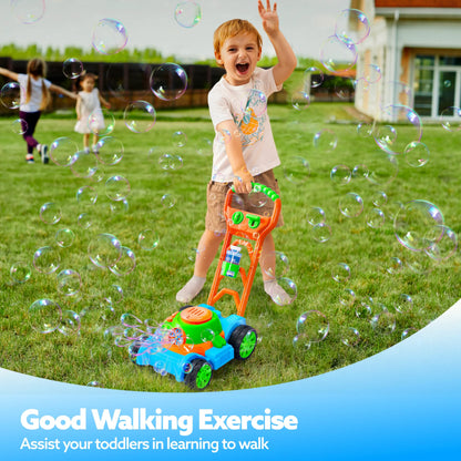 Joyin Spill-Proof Bubble Lawn Mower Toy for Toddlers