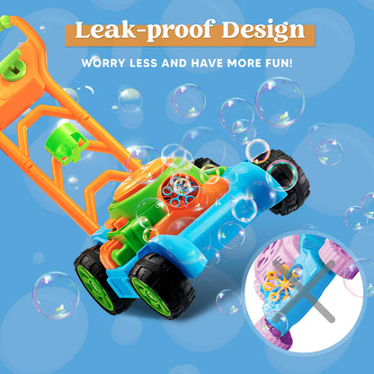 Joyin Spill-Proof Bubble Lawn Mower Toy for Toddlers