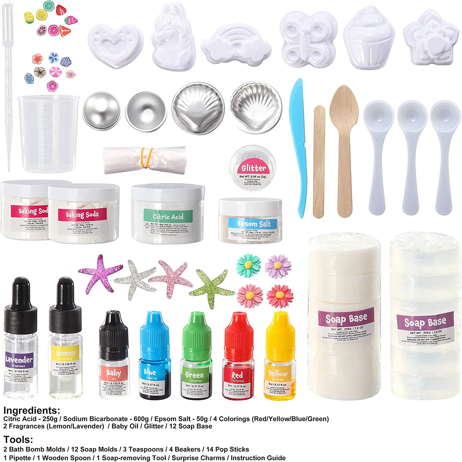KLEVER KITS DIY Bath Bomb and Soap Kit