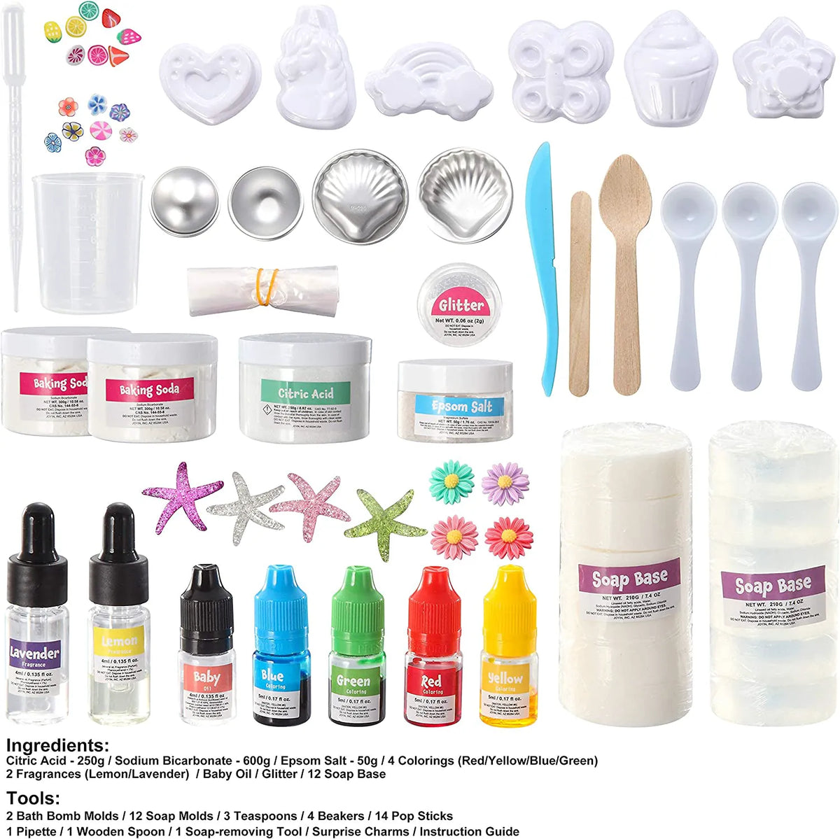 KLEVER KITS DIY Bath Bomb and Soap Kit