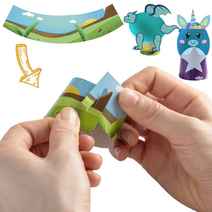 27-Piece DIY Fantasy Animal Easter Egg Decorating Kit