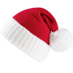 Cozy Kids Knit Christmas Beanie with Pom Poms