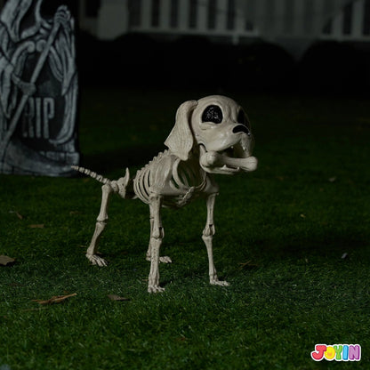 Posable Halloween Dog Skeleton - Full Body with Posable Joints - Skeleton Puppy