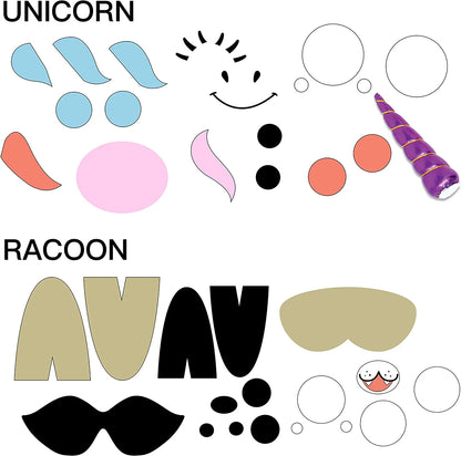 Pumpkin Foam Stickers - 18 Pack