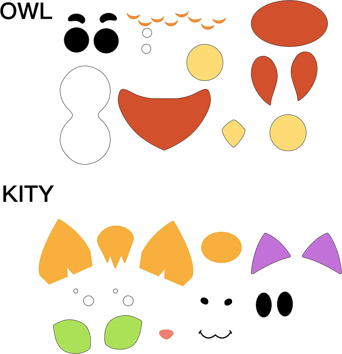 Pumpkin Foam Stickers - 18 Pack