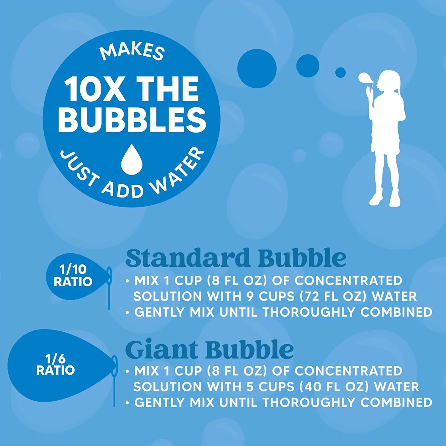Red Concentrated Bubble Solution - 32 oz