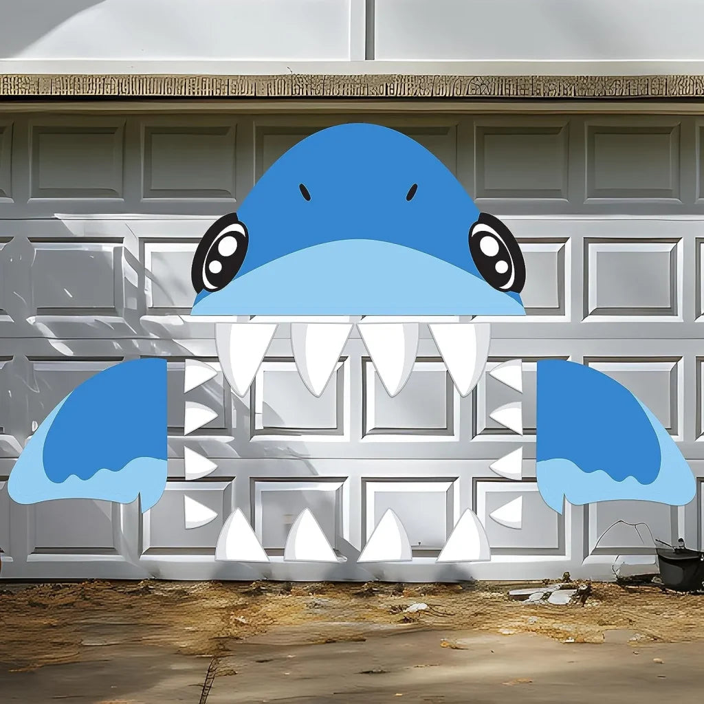Shark Halloween Trunk or Treat Decor Kit