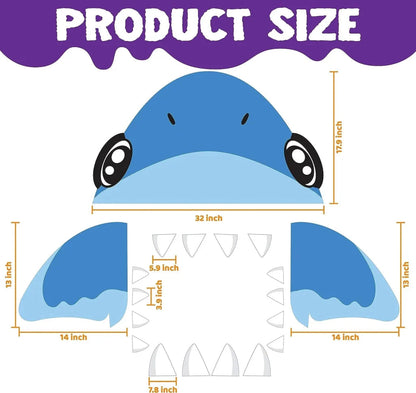 Shark Halloween Trunk or Treat Decor Kit