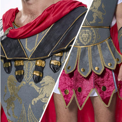 Spooktacular Creations Men's Roman Gladiator Costume Set