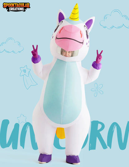 Spooktacular Creations Adult Unicorn Inflatable Costume