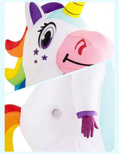 Spooktacular Creations Adult Unicorn Inflatable Costume