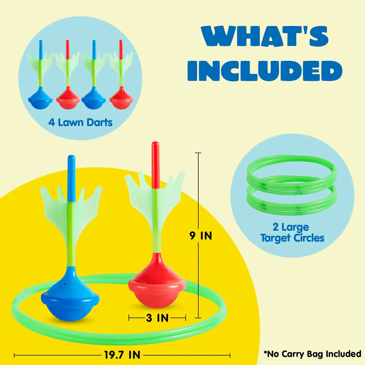 FIELDAY Lawn Darts Game Set
