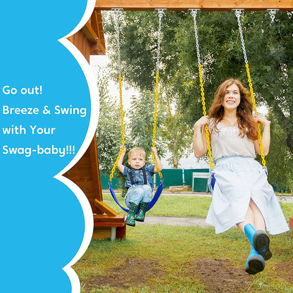TURFEE Blue Swing Seat (2 Pack)