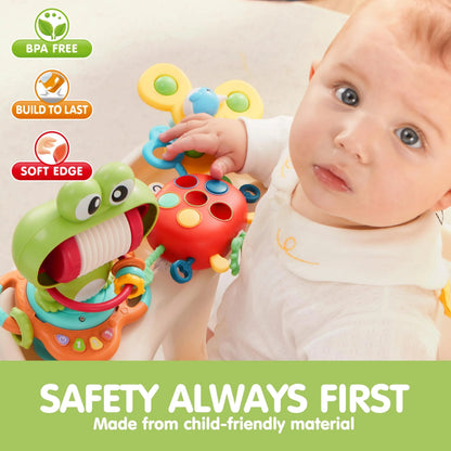 Toddler High Chair Toys with Suction Cups