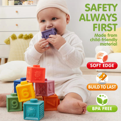 20-Piece Montessori Toys for Toddlers 6-12 Months