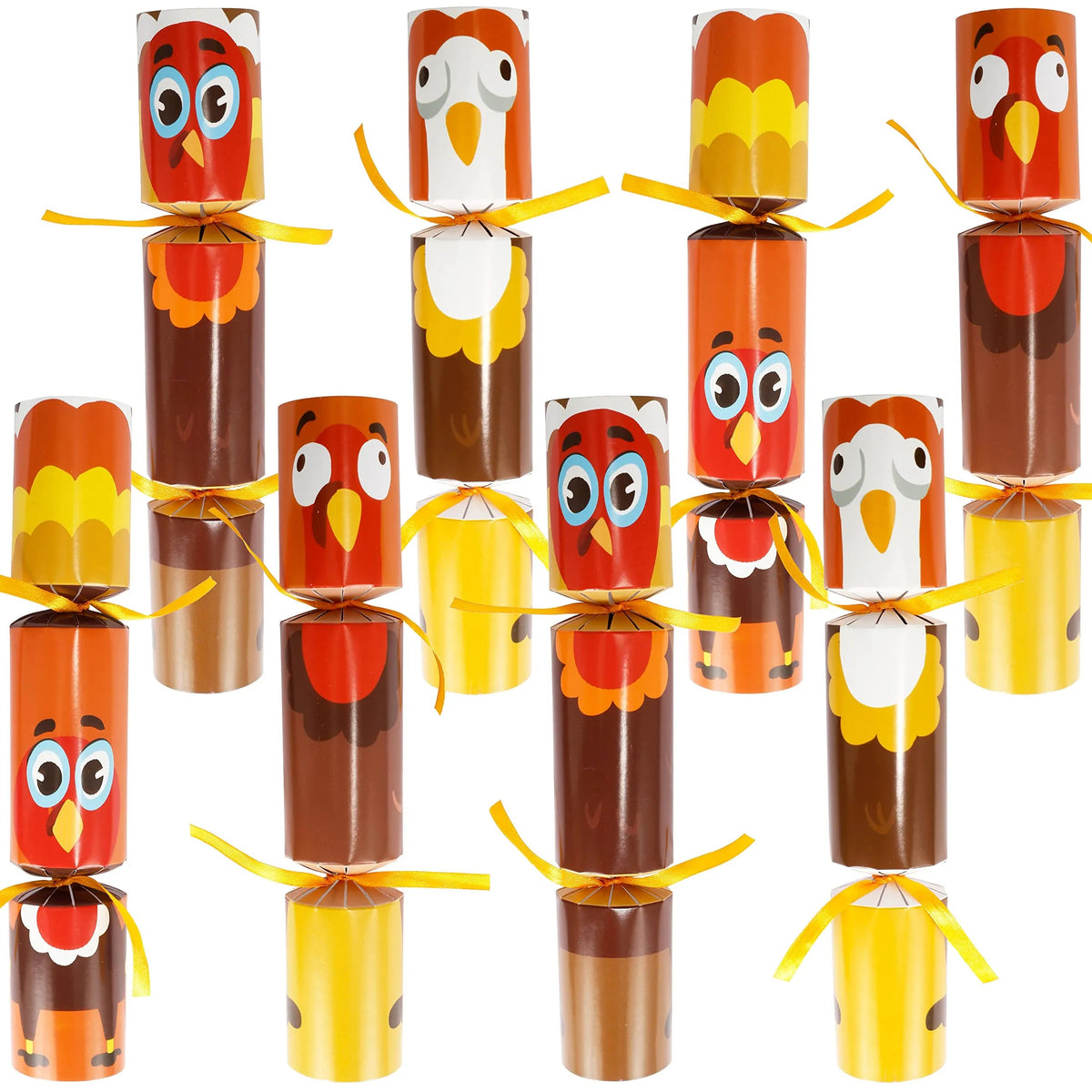 8-Pack Thanksgiving Party Table Favors Set