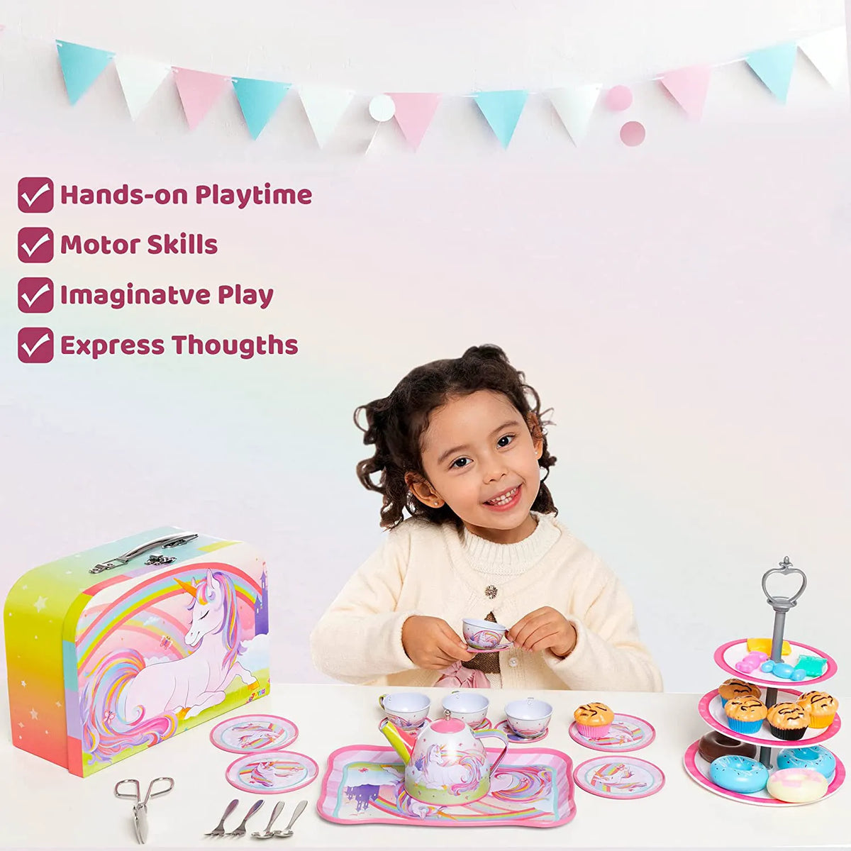 Unicorn Teapot Set