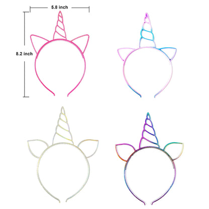 16 Unicorn Headband Valentines Cards for Kids Classroom Exchange