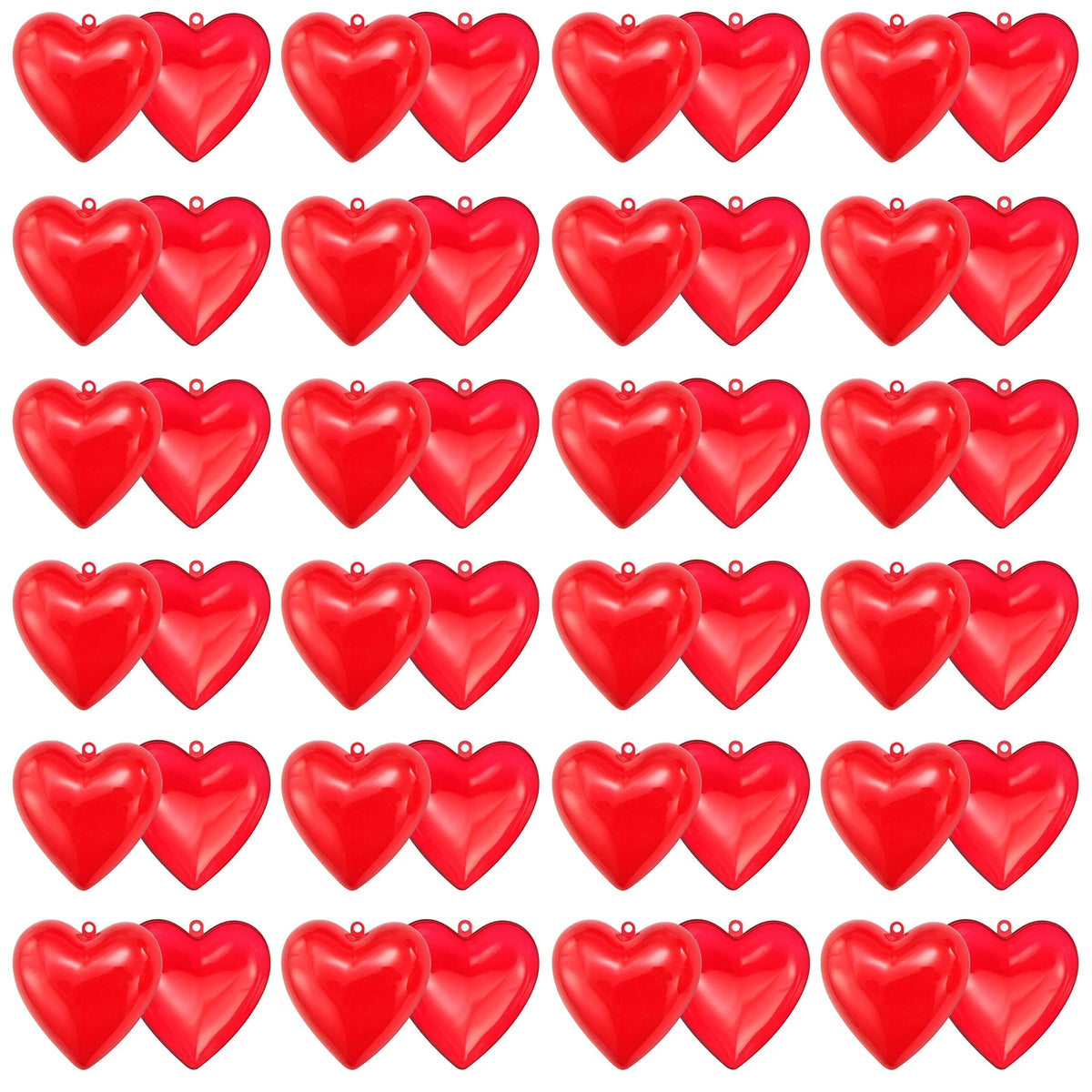 28 Prefilled Hearts with Die-Cast Cars and Valentine's Day Cards for Kids - Classroom Exchange Gifts