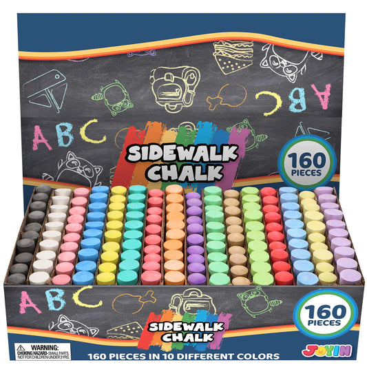 Washable Jumbo Sidewalk Chalk Set