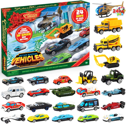 Die-cast Car Advent Calendar