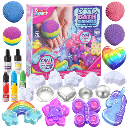 KLEVER KITS DIY Bath Bomb and Soap Kit