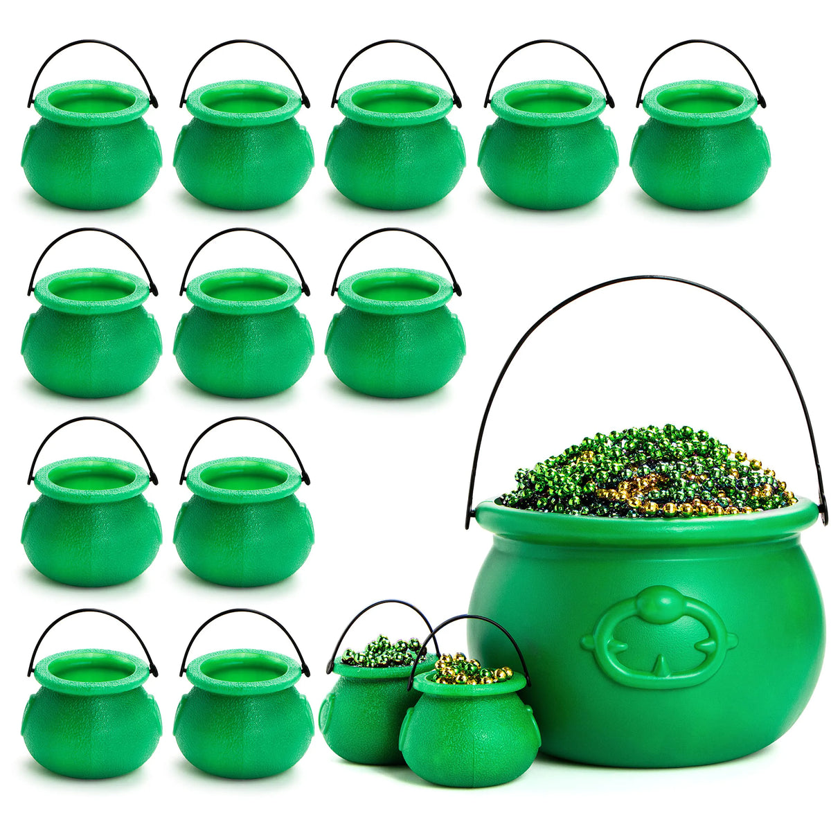 St. Patrick's Day Cauldron Kettles (1+14)