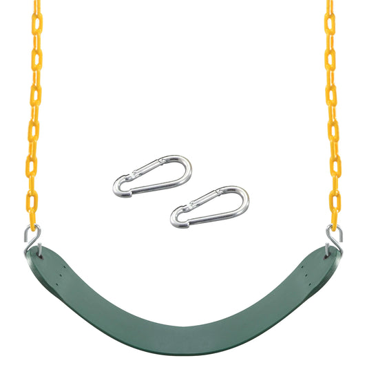TURFEE Green Swing Seat with 66-Inch Chain
