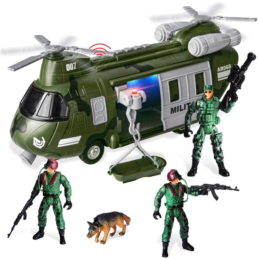 Friction Powered Helicopter Transport