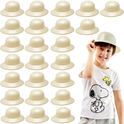 Jungle Animals Explorer Party Hats, 24 Pack