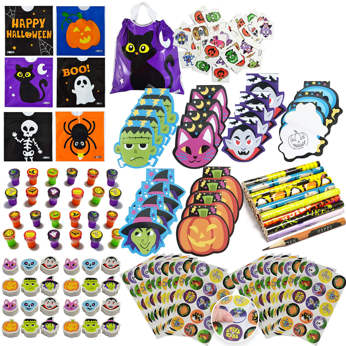 168-Piece Assorted Halloween Art and Craft Kit