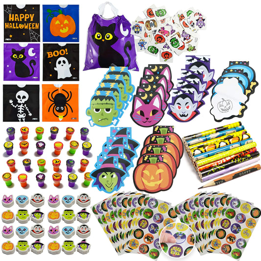 168-Piece Assorted Halloween Art and Craft Kit