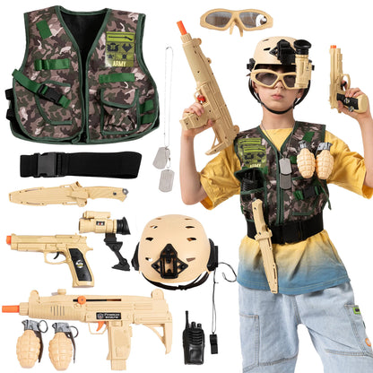 12-Piece Military Accessories Set