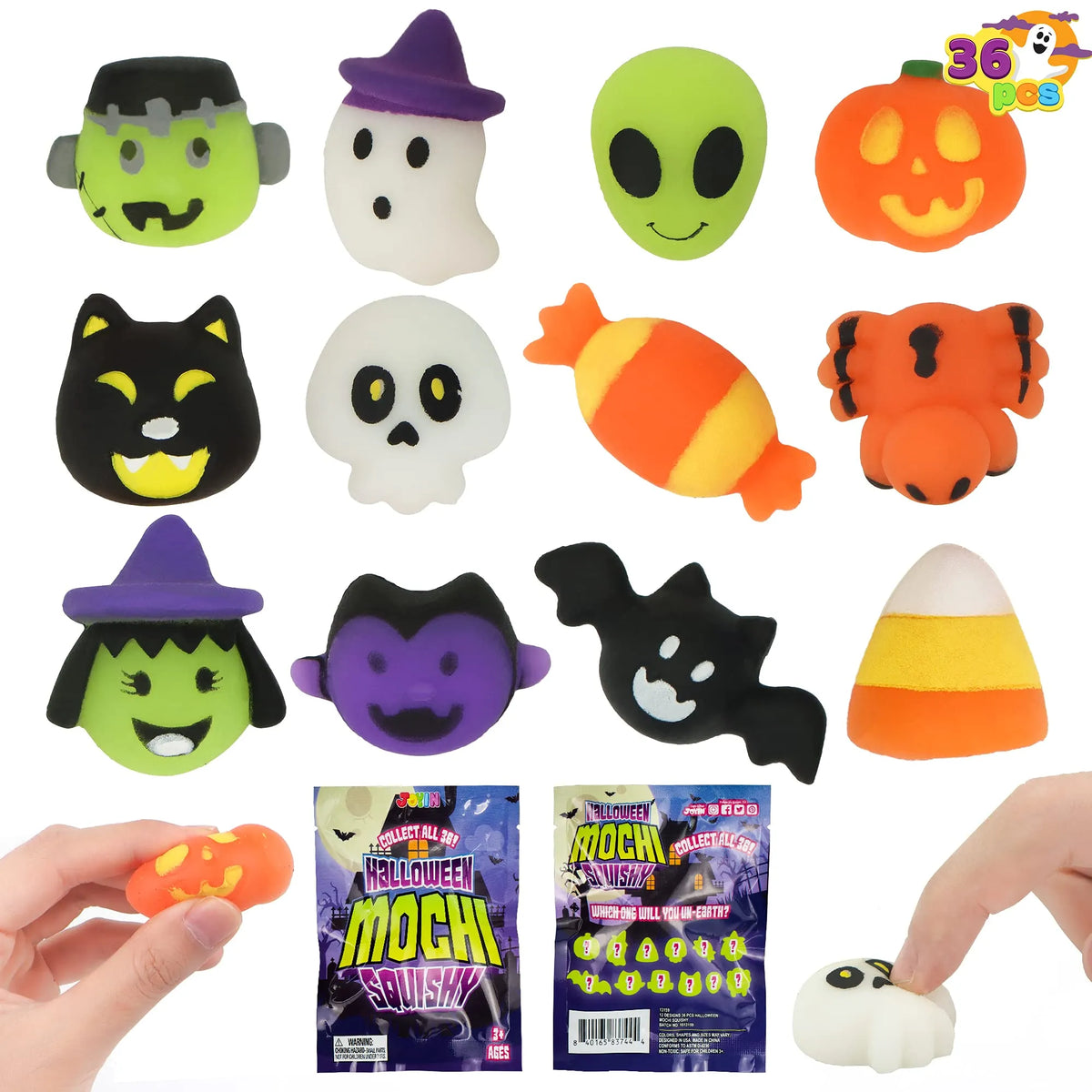 Halloween Mochi (36 Pieces)