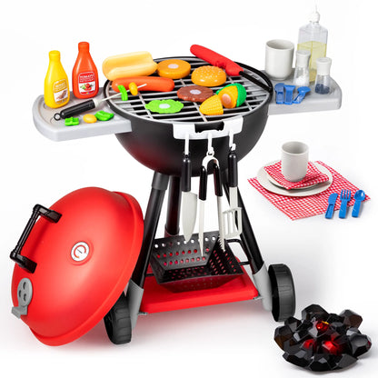 PLAY-ACT Toy BBQ Grill Set