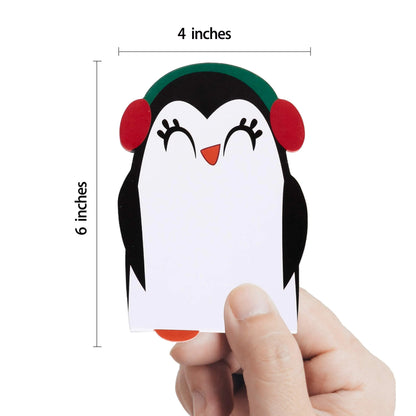 24-Pack Christmas Character Notepads
