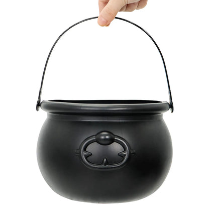 Large Black Halloween Cauldron