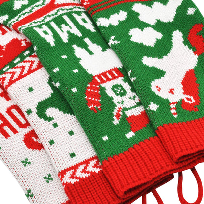 4-Pack 18-Inch Christmas Stockings