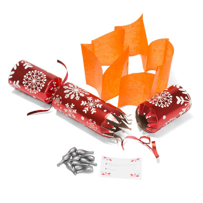 10in Christmas Party Favor - Red & White (No Snap)