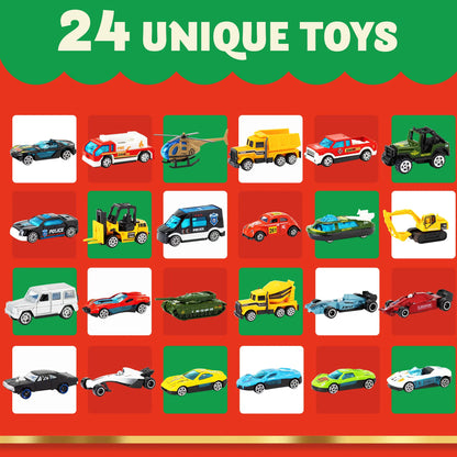 Die-cast Car Advent Calendar