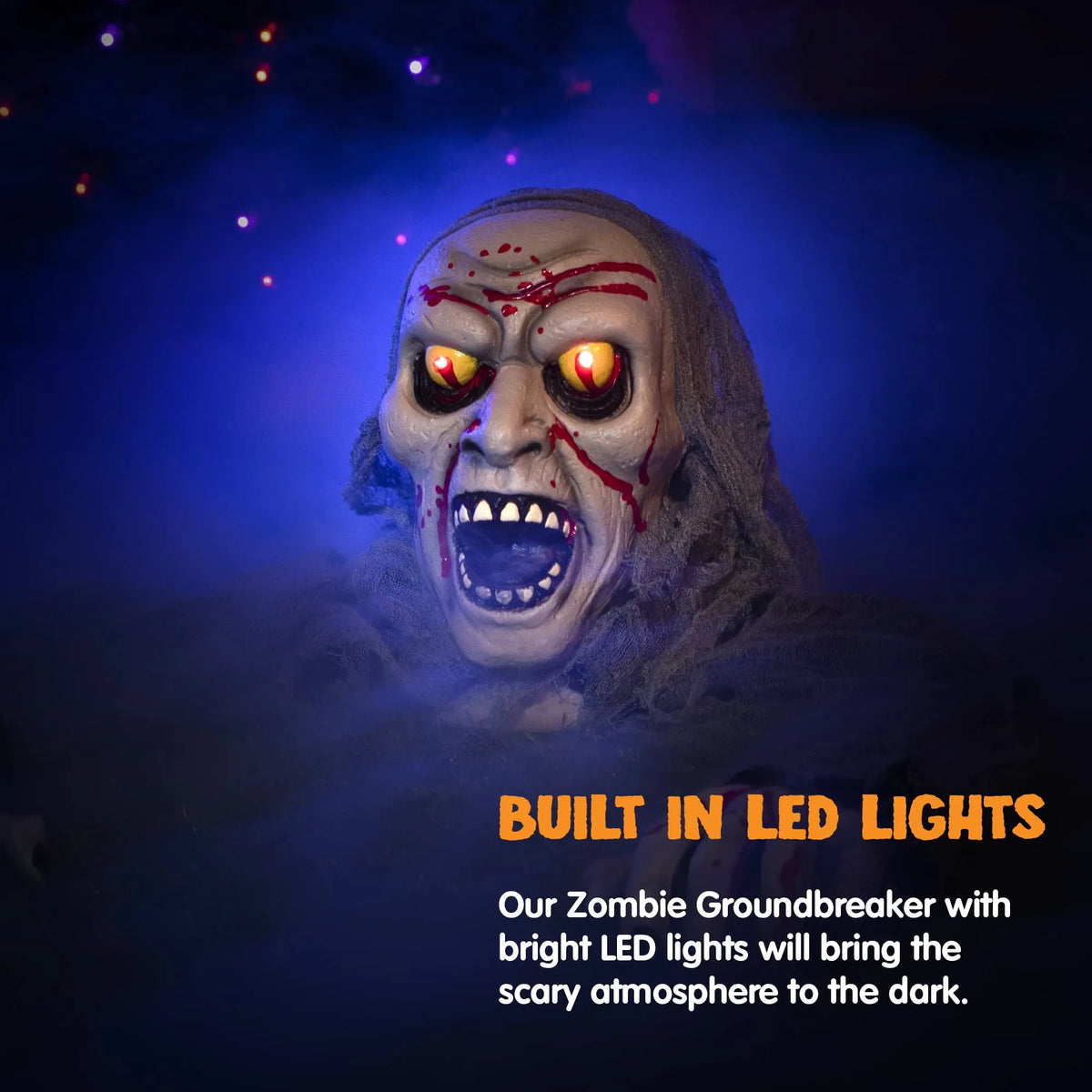 Halloween Animated Light-Up Zombie Groundbreaker