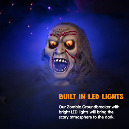 Halloween Animated Light-Up Zombie Groundbreaker