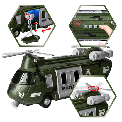 Friction Powered Helicopter Transport