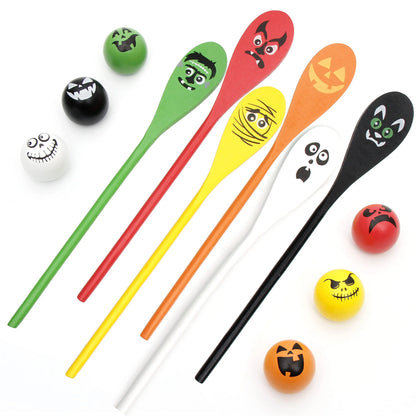 Egg and Spoon Race Game Set (6 Pieces)